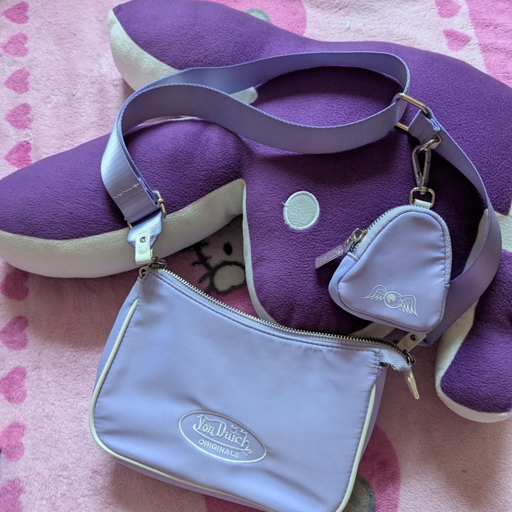 Von Dutch Purple Crossbody Bag